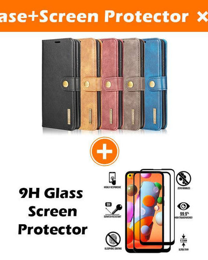 Samsung Galaxy S20 Magnetic 2-in-1 Detachable Leather Wallet Case - Libiyi