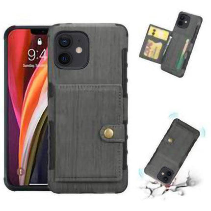 Security Copper Button Protective Case For iPhone 12Mini - Libiyi
