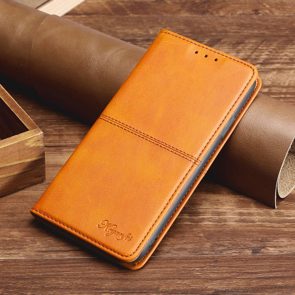 TPU + PU Leather Phone Cover Case for Samsung A11 - Libiyi