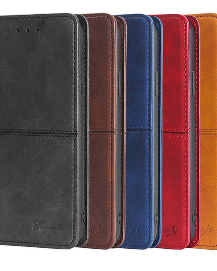 TPU + PU Leather Phone Cover Case for Samsung A51 - Libiyi