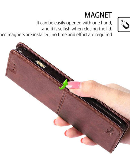 TPU + PU Leather Phone Cover Case for Samsung A71 - Libiyi