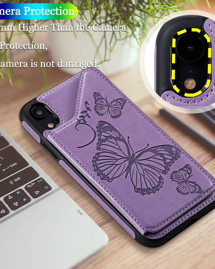 New Luxury Embossing Wallet Cover For iPhone X/Xs-Fast Delivery - Libiyi