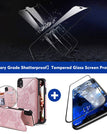 Rose Gold / For iPhone XR / With Screen Protector
