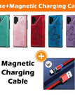 Vermelho / Samsung Nota 10+/10+5g / Com cabo de carregamento mágico (tipo C)