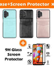 Rosa ouro / A32(5G) / Capa + [2 pacotes] protetores de tela