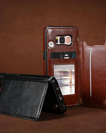2022 Luxury 4 IN 1  Leather Case For SAMSUNG A Series - Libiyi