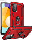 Red / A72(4G) / With 1-Pack Screen Protector