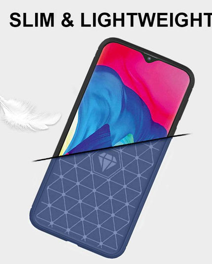 Luxury Carbon Fiber Case For Samsung A12 With 2-Pack Screen Protectors - Libiyi